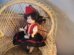 ginny doll costume red black